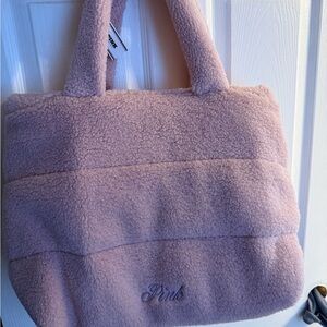Sherpa Pink tote Victoria’s Secret
